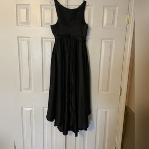 Black High-Low dress